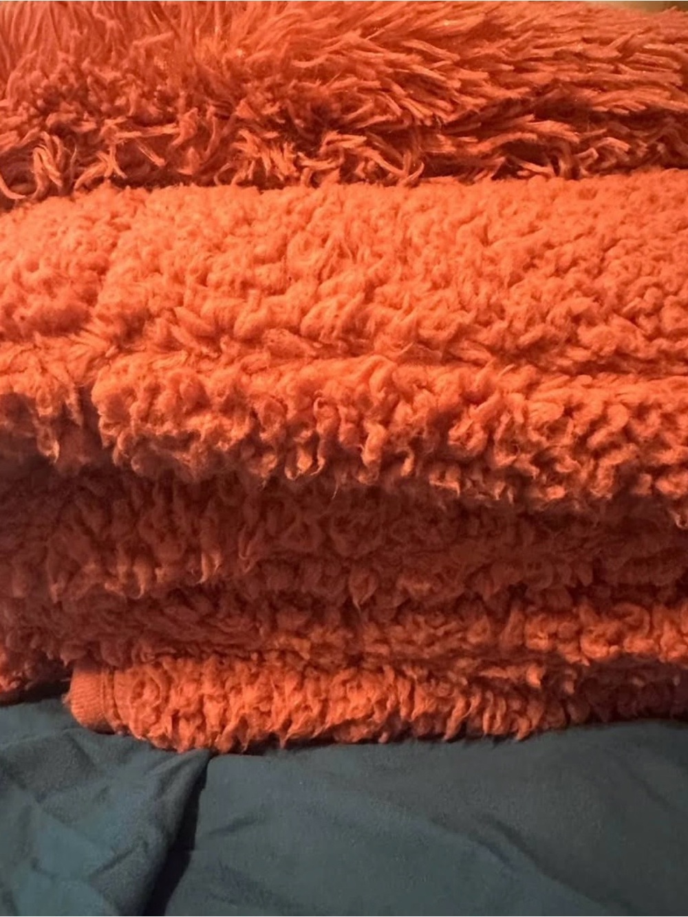 Plush 15 pound weighted blanket